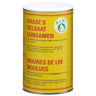 Haase Ölsaatkur Leinsamen Ds 200 g Haase Ölsaatkur Leinsamen Ds 200 g