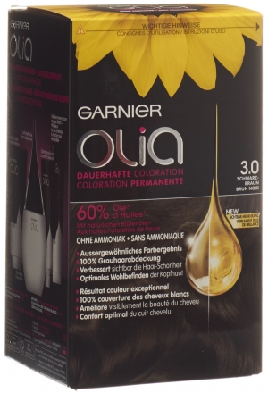 OLIA Haarfarbe 3.0 Schwarzbraun