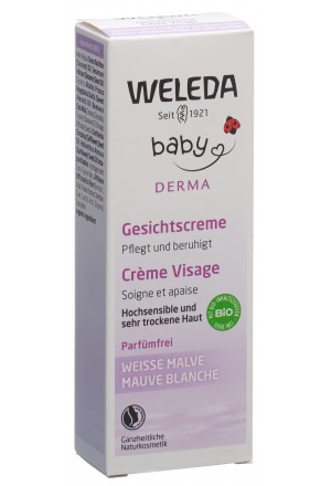 WELEDA BABY WEISSE MALVE Gesichtscreme Tb 50ml WELEDA BABY WEISSE MALVE Gesichtscreme Tb 50ml
