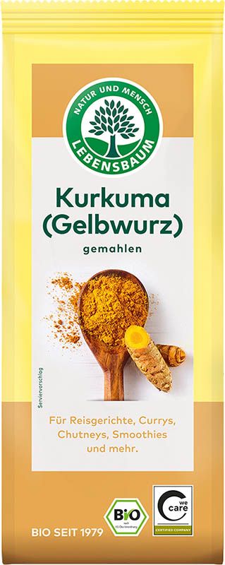 LEBENSBAUM Kurkuma gemahlen Btl 50g