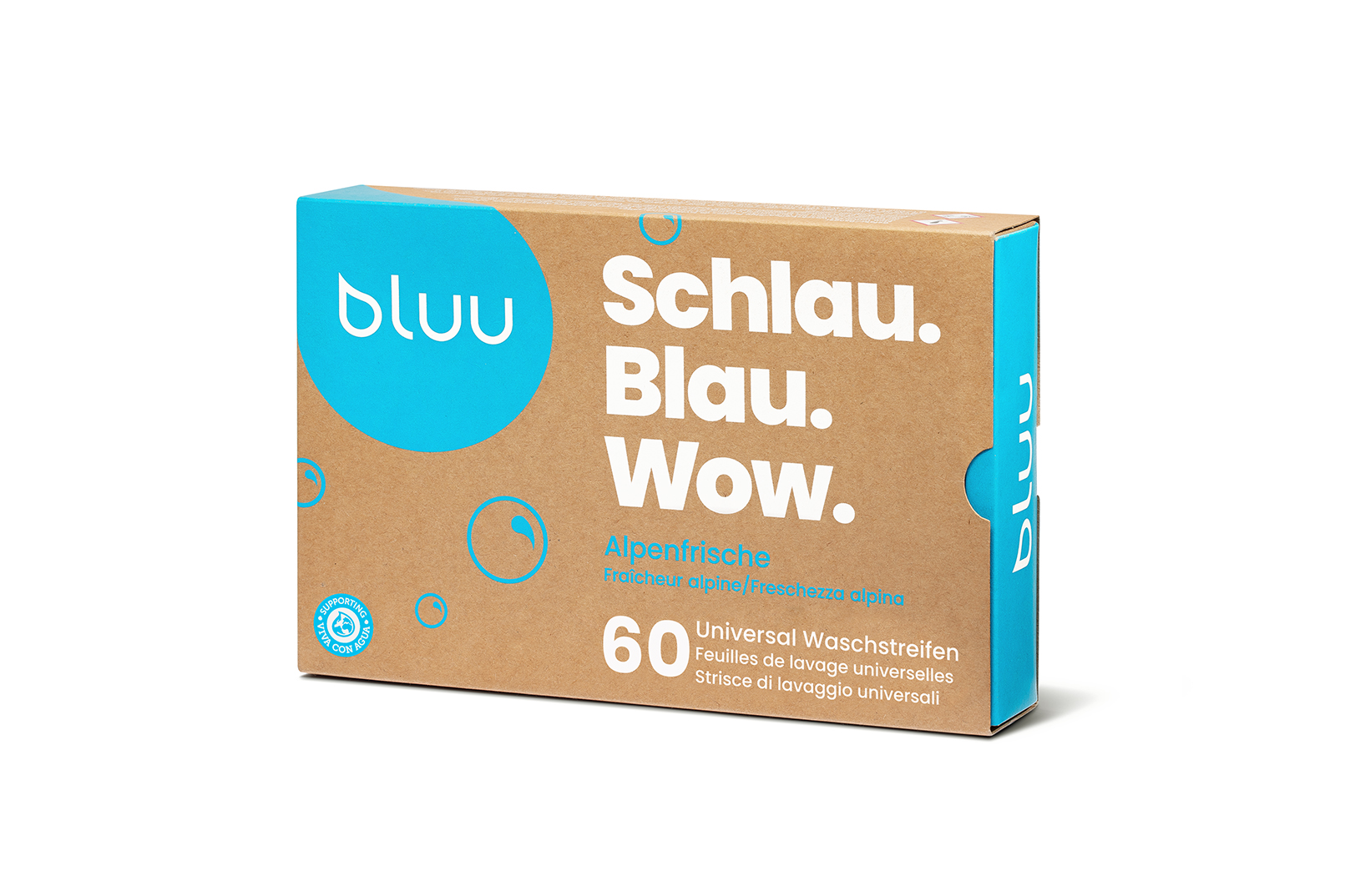 bluu Waschstreifen Alpenfrische 60 Stück bluu Waschstreifen Alpenfrische 60 Stück