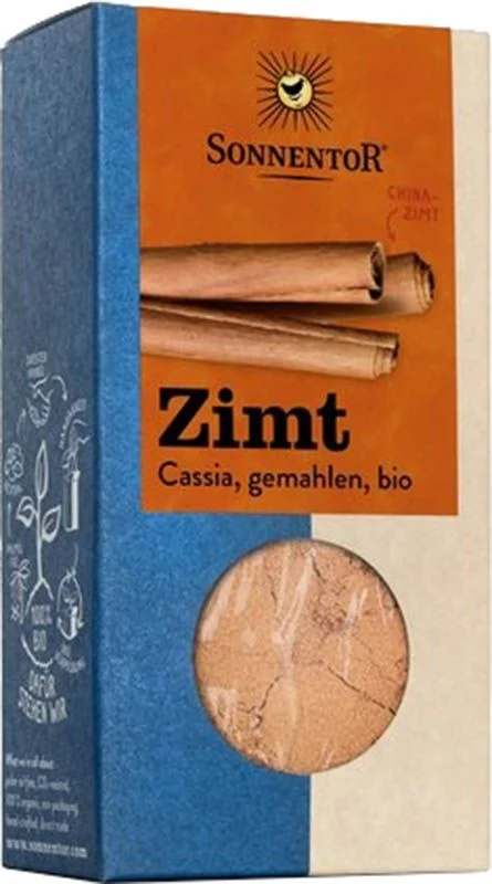 SONNENTOR Zimt Cassia gemahlen BIO 40g SONNENTOR Zimt Cassia gemahlen BIO 40g