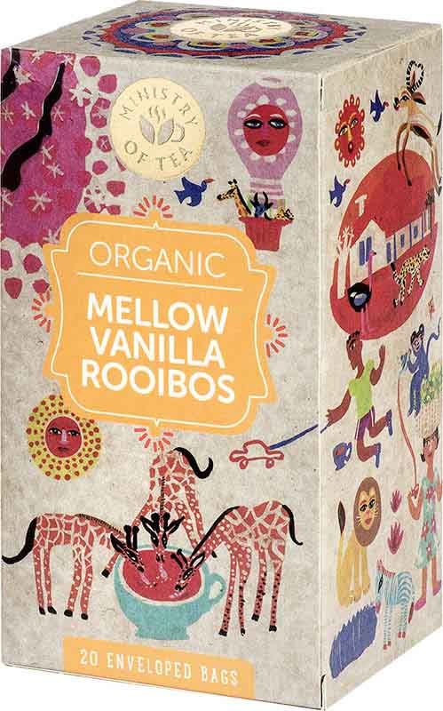 MINISTRY OF TEA Mellow Vani Rooib Tee 20 x 1.75g MINISTRY OF TEA Mellow Vani Rooib Tee 20 x 1.75g