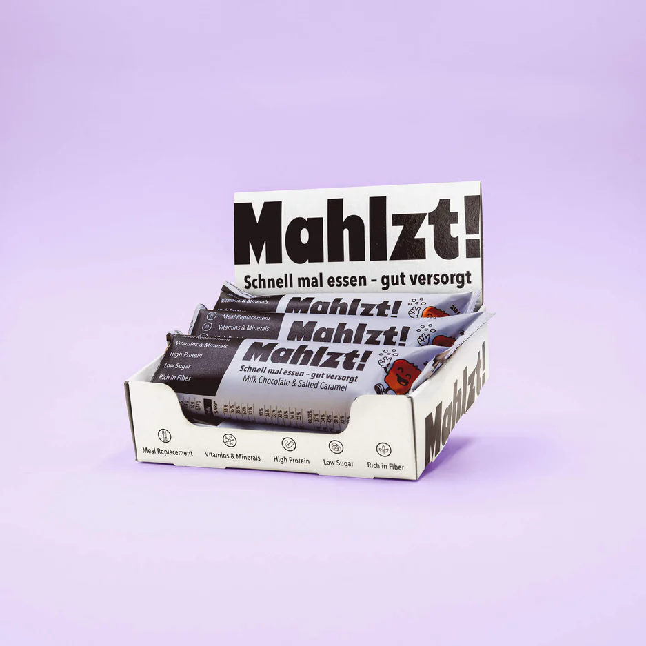 TRY-B Milk Chocolate & Salted Caramel Mahlzeitenersatz-Riegel 6x 60g