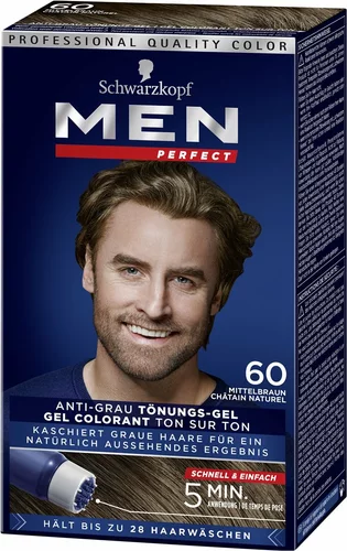 MEN PERFECT Tönung 60 Natur Mittelbraun