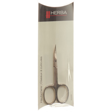 Herba Hautschere 9cm gebogen