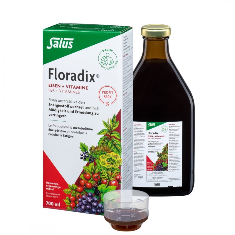 Floradix Eisen + Vitamine Profit Pack 700ml Floradix Eisen + Vitamine Profit Pack 700ml