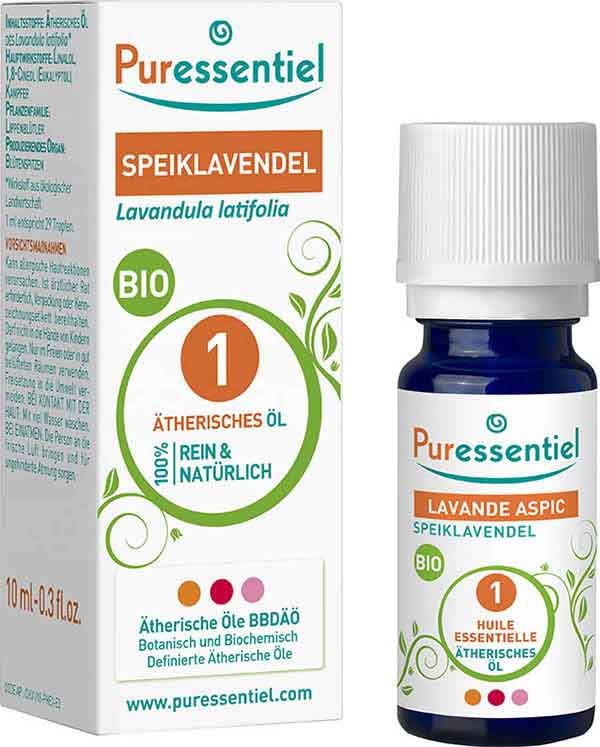 Puressentiel Speiklavendel Äth/Öl Bio 10ml Puressentiel Speiklavendel Äth/Öl Bio 10ml