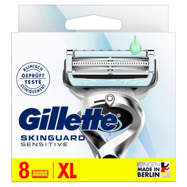 Gillette SkinGuard Sensitive Systemklingen 8 Stück
