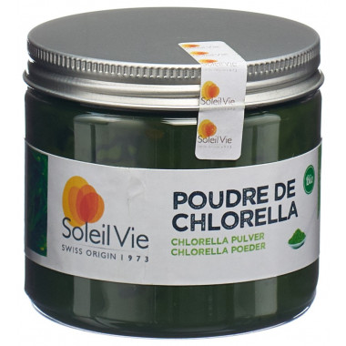 Soleil Vie Chlorella Pulver Bio 120g Soleil Vie Chlorella Pulver Bio 120g
