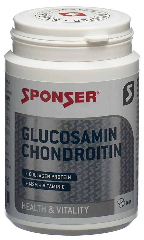 SPONSER® Glucosamin Chondroitin + MSM Tabletten 180 Stück SPONSER® Glucosamin Chondroitin + MSM Tabletten 180 Stück