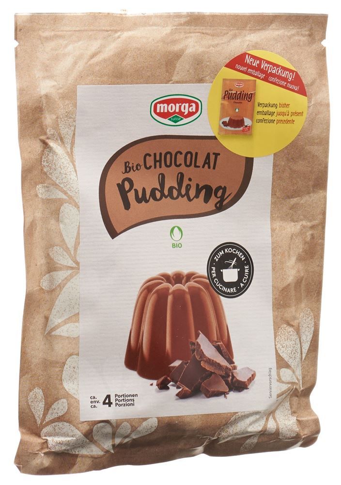 Morga BIO Pudding Chocolat Btl 75g Morga BIO Pudding Chocolat Btl 75g