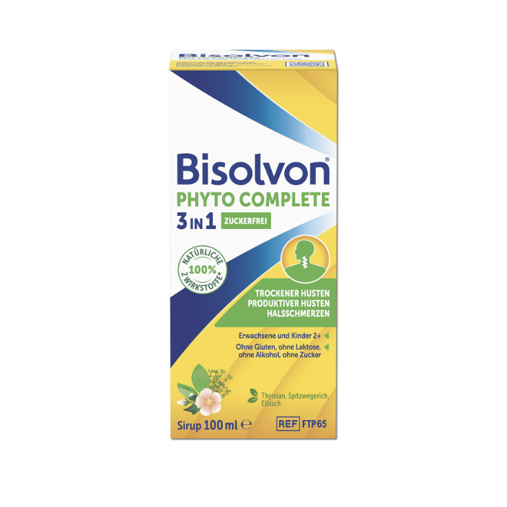 Bisolvon® Phyto Complete Hustensirup Zuckerfrei 100ml