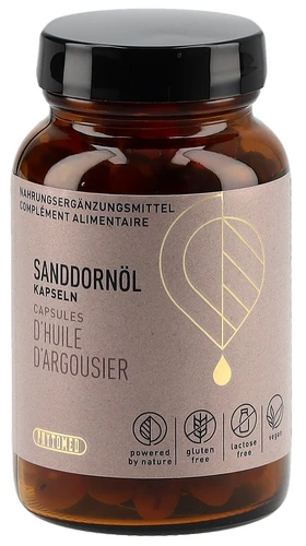 PHYTOMED Sanddornöl Bio 500 mg vegane Kapseln 120 Stück