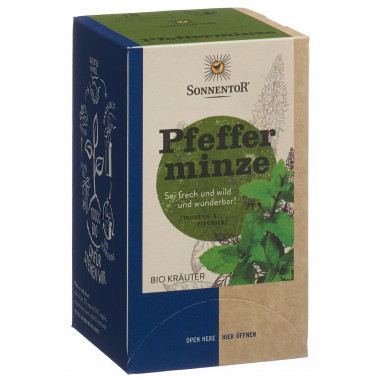 Sonnentor Pfefferminze einzeln verpackt BIO 18 Stück Sonnentor Pfefferminze einzeln verpackt BIO 18 Stück