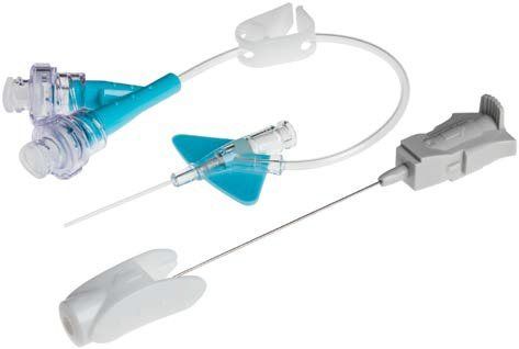 BD NEXIVA Kath Syst 22G 0.9x25mm Y-Ver blau 20 Stück