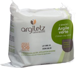 Argiletz Heilerde grün Instant 5mx8.5cm Binden 2 Stück