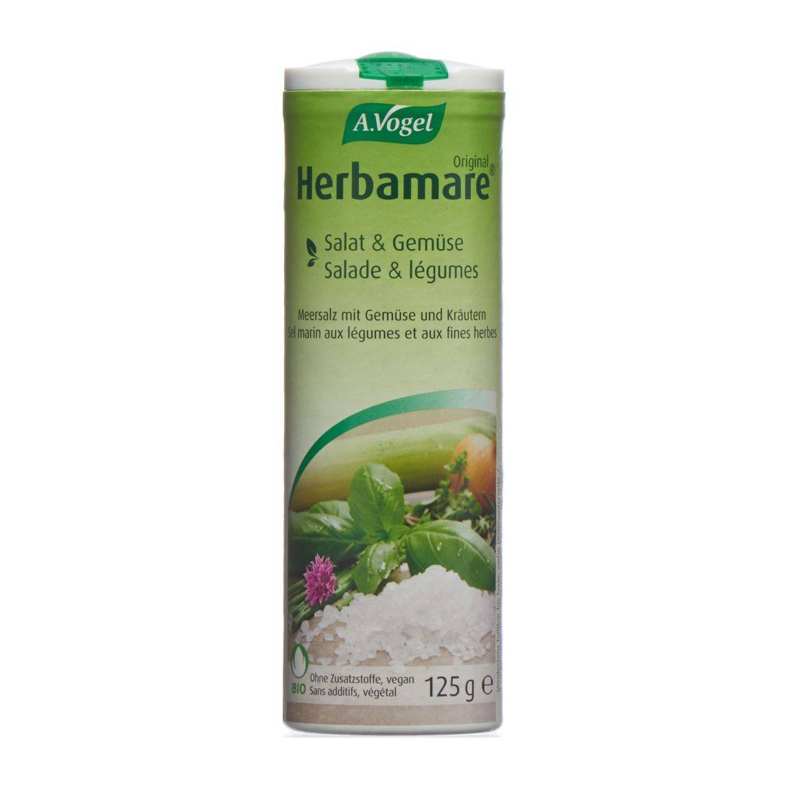 Vogel Herbamare Kräutersalz Tischstreuer 125g Vogel Herbamare Kräutersalz Tischstreuer 125g