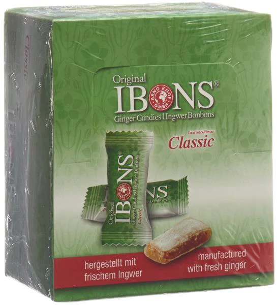IBONS Ingwer Bonbon Original 12x60g