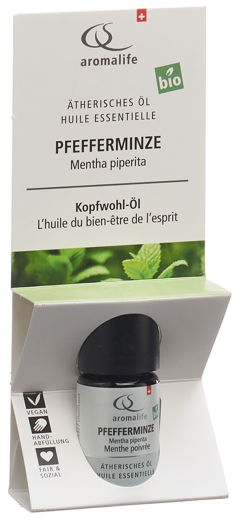 Aromalife TOP Pfefferminze Äth/Öl BIO 5ml Aromalife TOP Pfefferminze Äth/Öl BIO 5ml