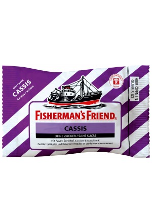 Fisherman's Friend Cassis o Zucker Btl 25g