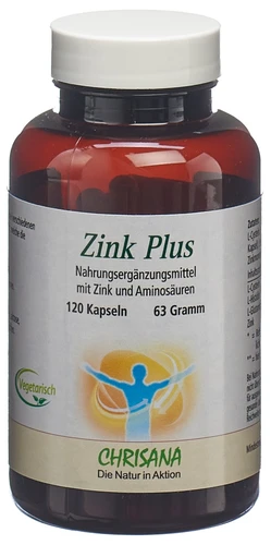 Chrisana Zink Plus Kapseln  120 Stück