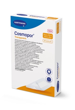COSMOPOR transparent 9x15cm steril 25 Stück