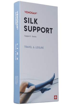 Venosan Silk A-D Support Socks M beige 1 Paar