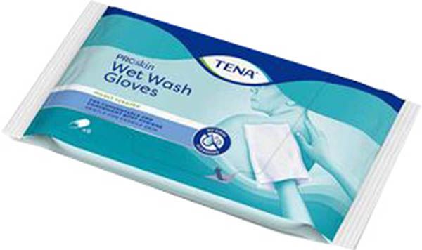 TENA Wet Wash Glove parfümiert 5 Stück TENA Wet Wash Glove parfümiert 5 Stück
