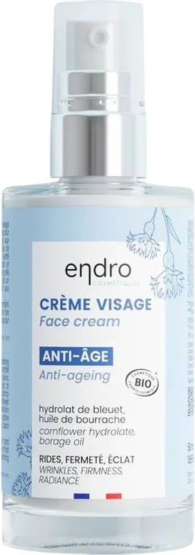 ENDRO Gesichtscreme natürlich Anti-Ageing 50ml