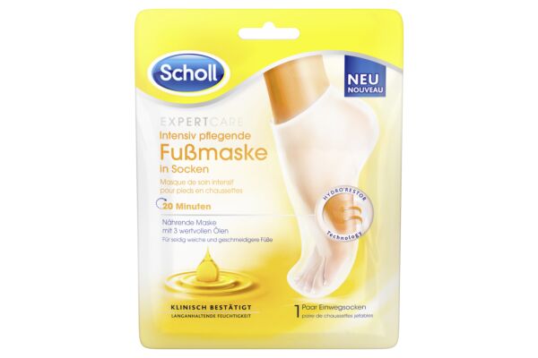 Scholl Intensiv pflege Fussmaske 3-fach Ölkom 2 Stück Scholl Intensiv pflege Fussmaske 3-fach Ölkom 2 Stück