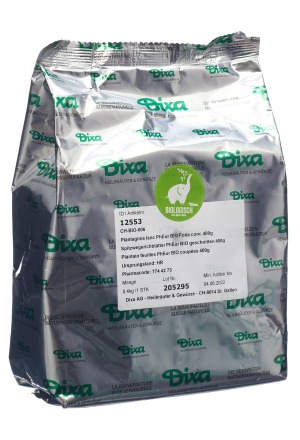 DIXA Spitzwegerichblätter PhEur BIO geschn 400g DIXA Spitzwegerichblätter PhEur BIO geschn 400g