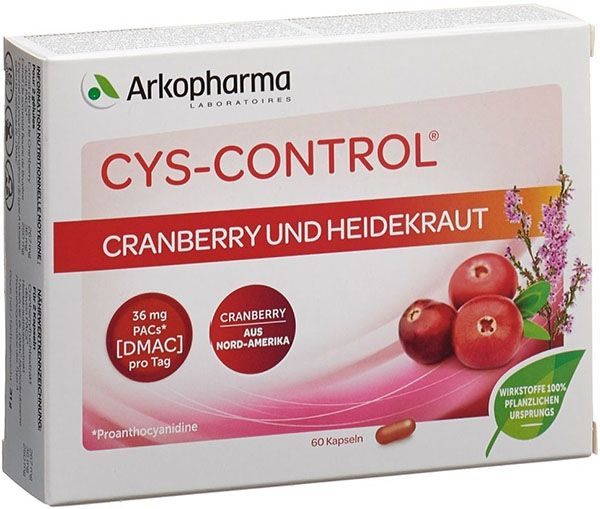 Cys-Control Kapseln Cranberry und Heidekraut 60 Stück