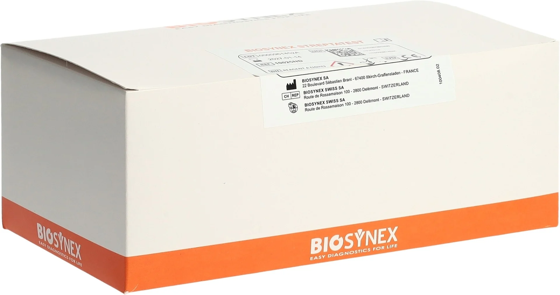 BIOSYNEX Streptatest Box 25 Stück