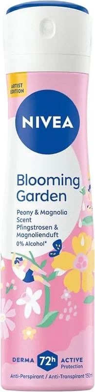 Nivea Deo Blooming Garden Spray Fem 150ml