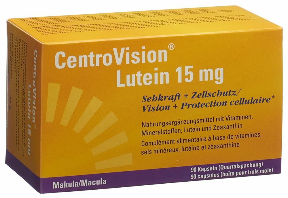 CentroVision Lutein 15mg 90 Stück