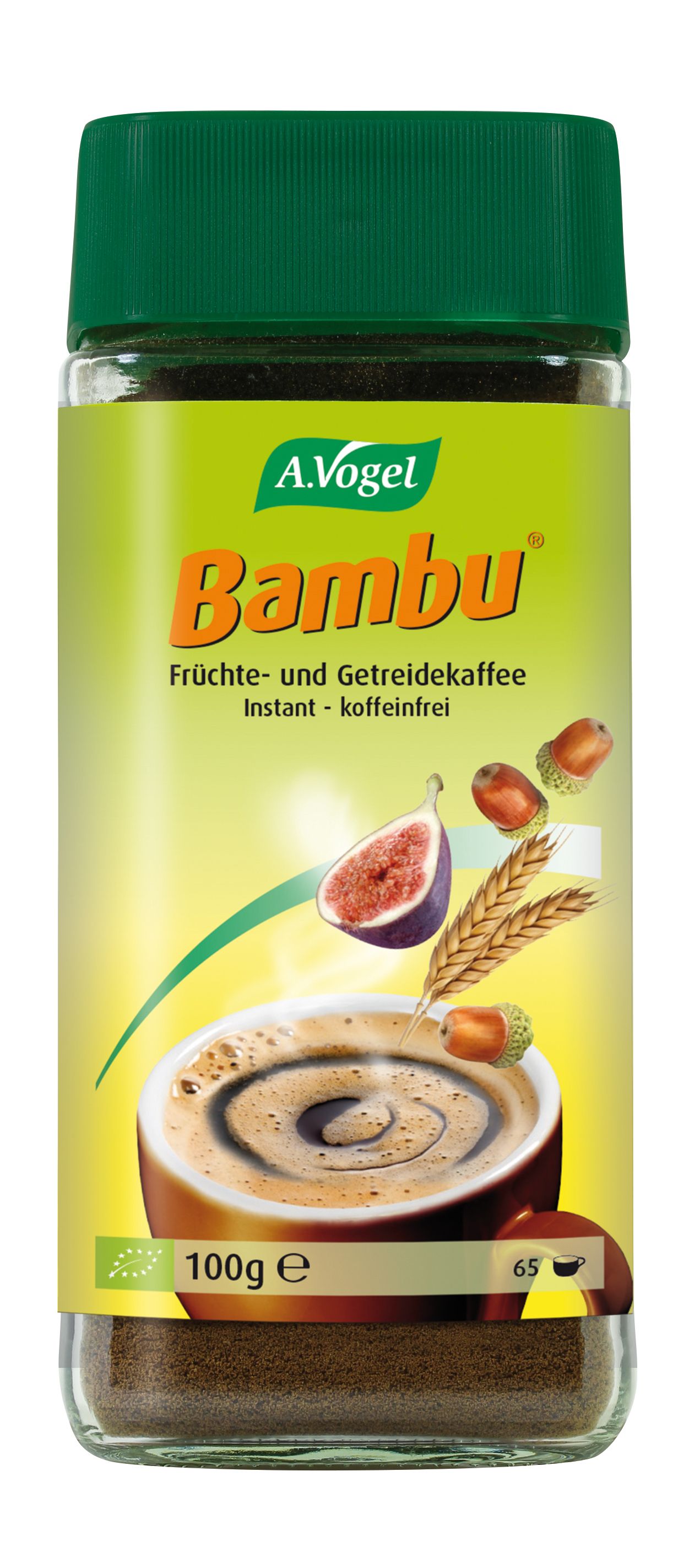 Vogel Bambu Früchtekaffee instant Glas 100g Vogel Bambu Früchtekaffee instant Glas 100g