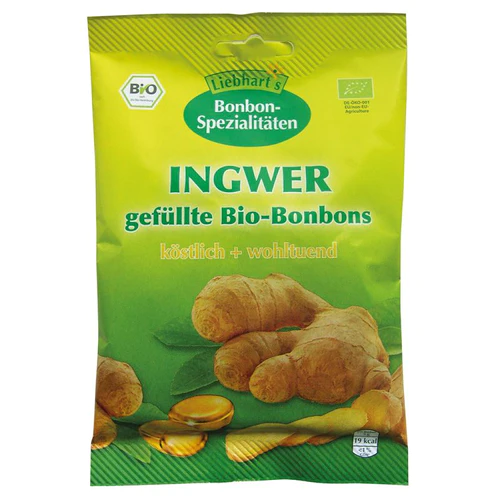 Liebharts Bonbons Ingwer Bio Btl 100g