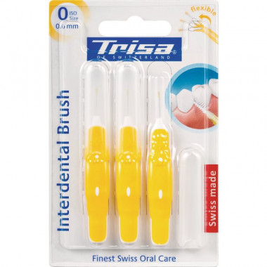 Trisa Interdental Brush ISO 0 0.6mm 3 Stück Trisa Interdental Brush ISO 0 0.6mm 3 Stück