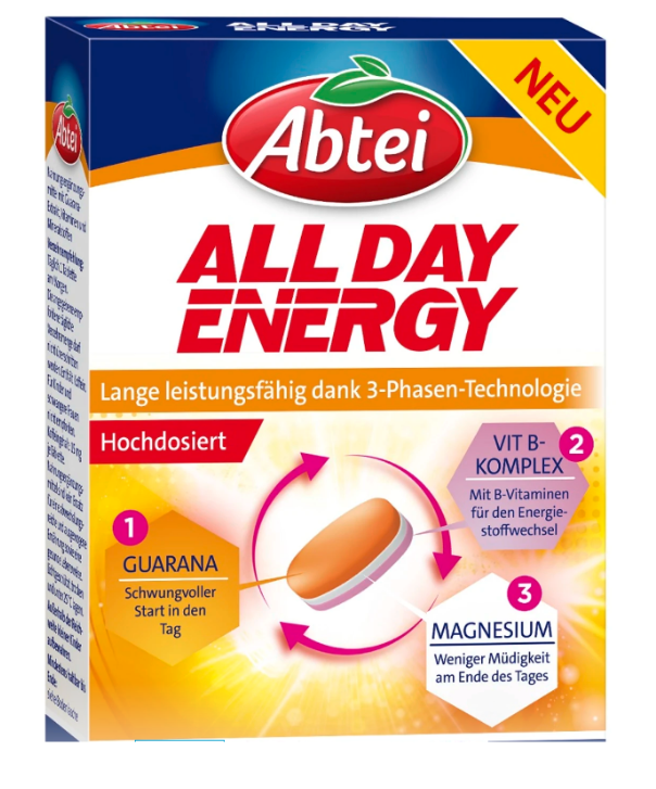 ABTEI All Day Energy Tabletten 20 Stück ABTEI All Day Energy Tabletten 20 Stück