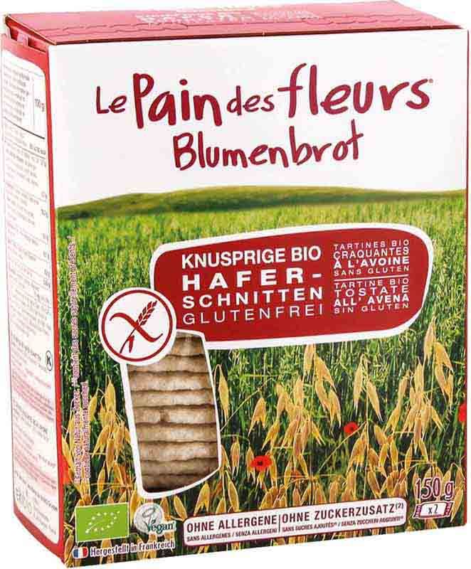 BLUMENBROT Knusprige Schnitten Hafer 150g