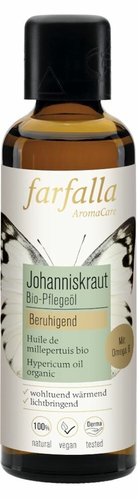 FARFALLA Bio-Pflegeöl Johanniskraut 75ml FARFALLA Bio-Pflegeöl Johanniskraut 75ml