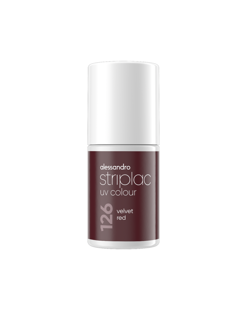 ALESSAN Striplac UV Colour Velvet Red 6.5ml