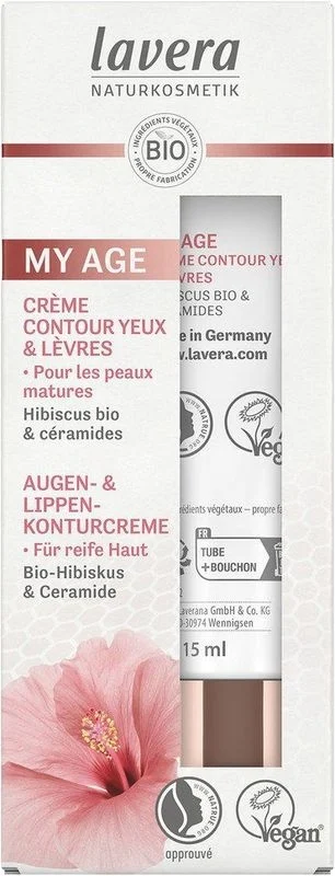 LAVERA My Age Augen- und Lippencreme reife Haut 15ml
