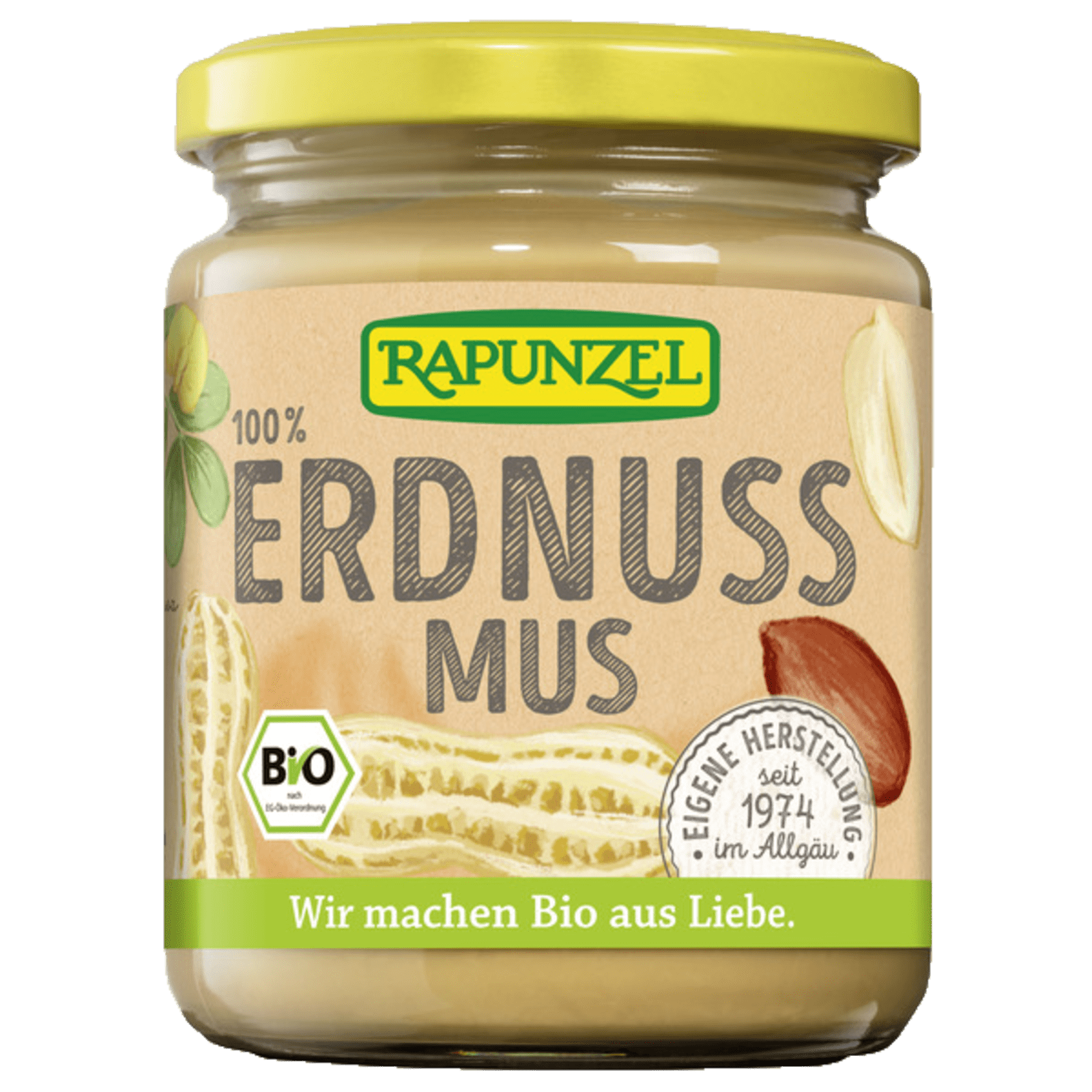 Rapunzel Erdnussmus fein 250g Rapunzel Erdnussmus fein 250g