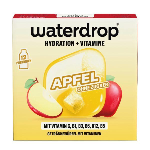 WATERDROP Apfel ohne Zucker Box 24g