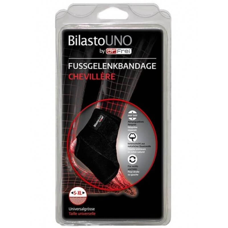 Bilasto Uno Fussgelenkbandage S-XL mit Velcro