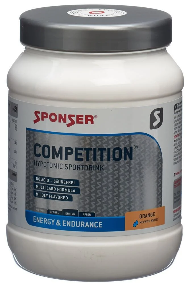 SPONSER® Energy Competition Plv Orange Ds 1000g SPONSER® Energy Competition Plv Orange Ds 1000g