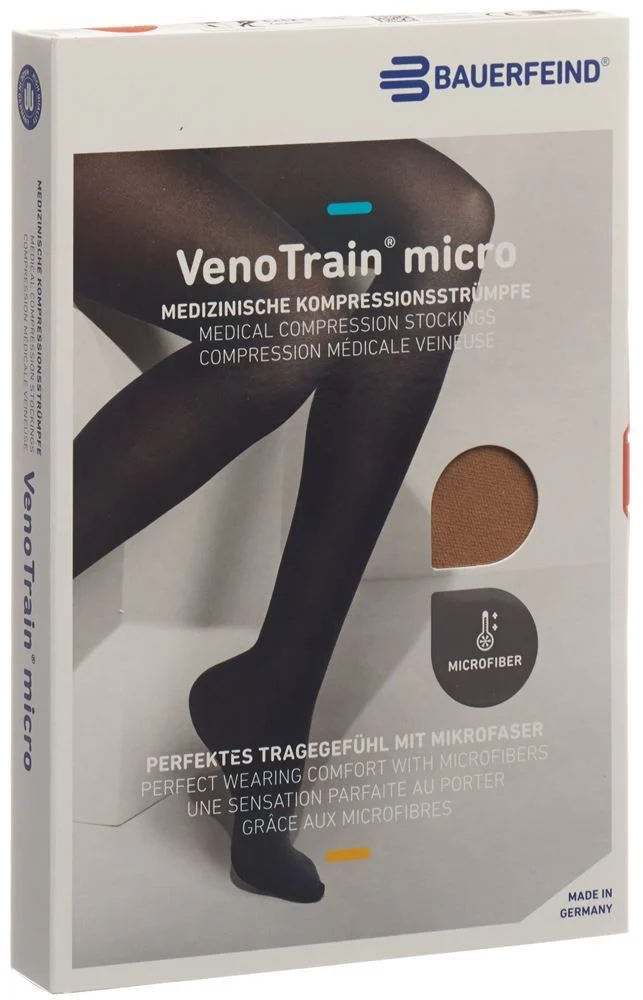 Bauerfeind VT MICRO AT KKL2 M p/l geschlossene Fussspitze caram