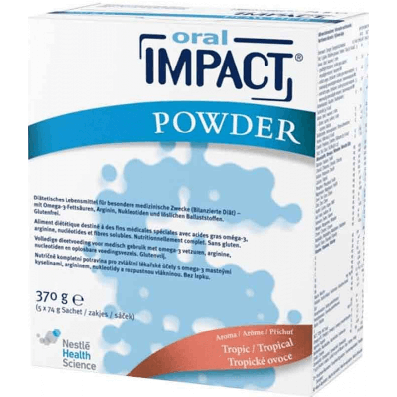 Impact Oral Immunonutrition Plv Tropic 5 Btl 74g Impact Oral Immunonutrition Plv Tropic 5 Btl 74g
